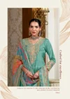 Sneha By Rangoon Ho Embroidery Flair Kurti With Bottom Dupatta

